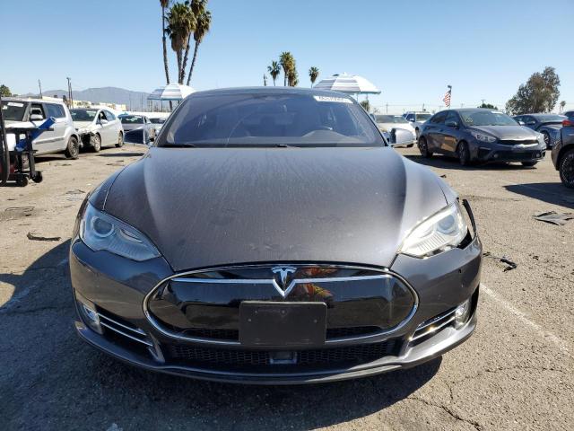 5YJSA1E11FF112944 - 2015 TESLA MODEL S CHARCOAL photo 5