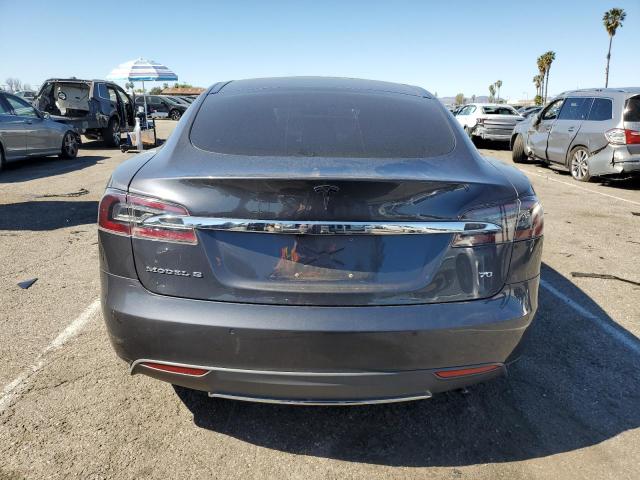 5YJSA1E11FF112944 - 2015 TESLA MODEL S CHARCOAL photo 6