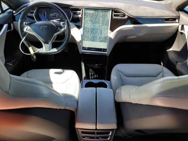 5YJSA1E11FF112944 - 2015 TESLA MODEL S CHARCOAL photo 8