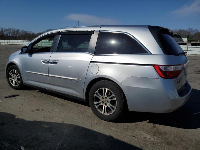 5FNRL5H44BB095685 - 2011 HONDA ODYSSEY EX SILVER photo 2