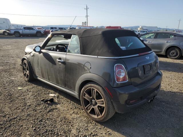 WMWZP3C54DT551304 - 2013 MINI COOPER S GRAY photo 2