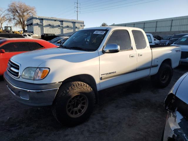 5TBBN4414YS001027 - 2000 TOYOTA TUNDRA ACCESS CAB თეთრი ფოტო 1