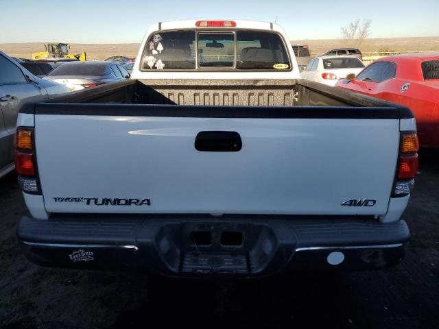 5TBBN4414YS001027 - 2000 TOYOTA TUNDRA ACCESS CAB თეთრი ფოტო 6