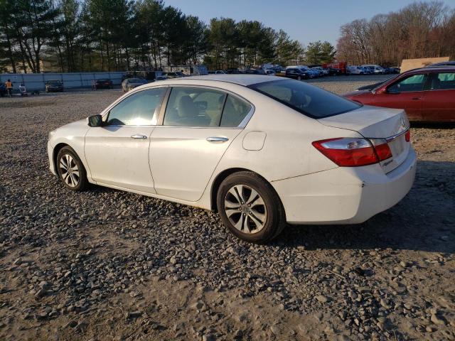 1HGCR2F3XDA206511 - 2013 HONDA ACCORD LX WHITE photo 2