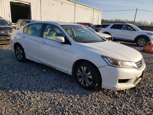 1HGCR2F3XDA206511 - 2013 HONDA ACCORD LX WHITE photo 4