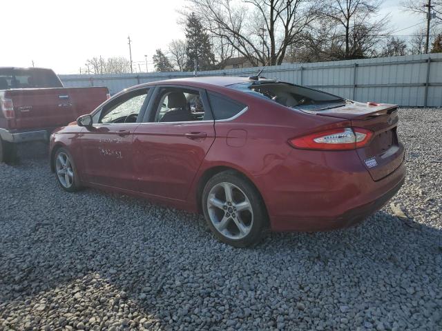 3FA6P0G75GR205807 - 2016 FORD FUSION S MAROON photo 2