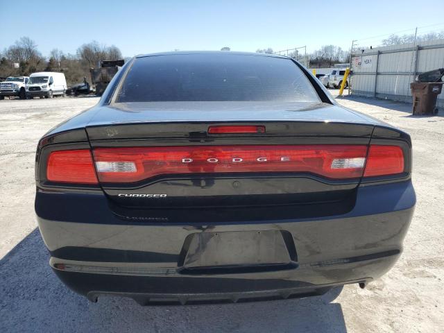 2C3CDXAG1CH316355 - 2012 DODGE CHARGER POLICE BLACK photo 6