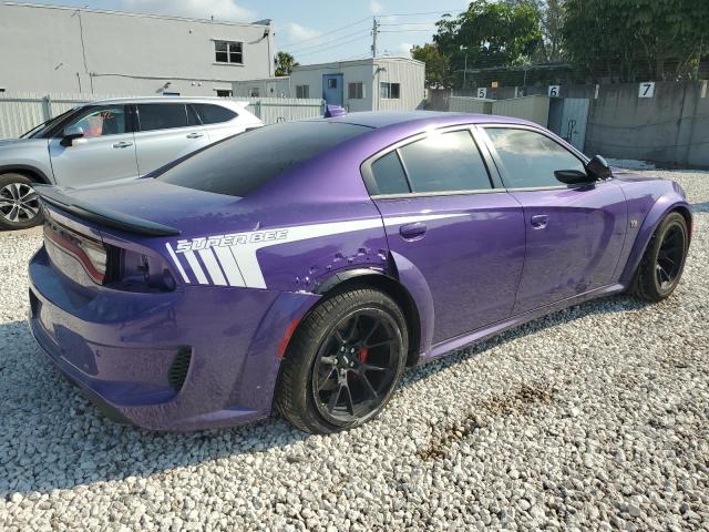 2C3CDXGJ8PH642436 - 2023 DODGE CHARGER SCAT PACK PURPLE photo 3