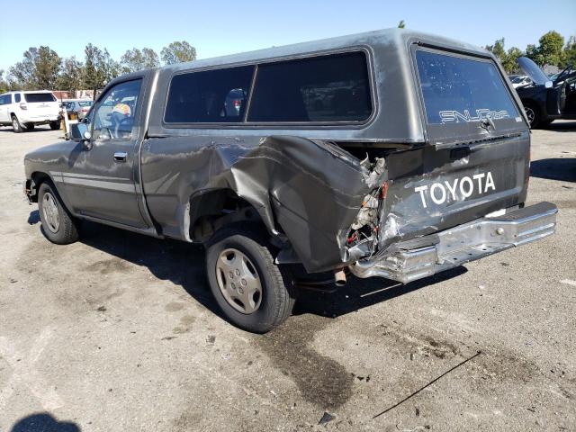 4TARN81P5RZ255394 - 1994 TOYOTA PICKUP 1/2 TON SHORT WHEELBASE DX GRAY photo 2