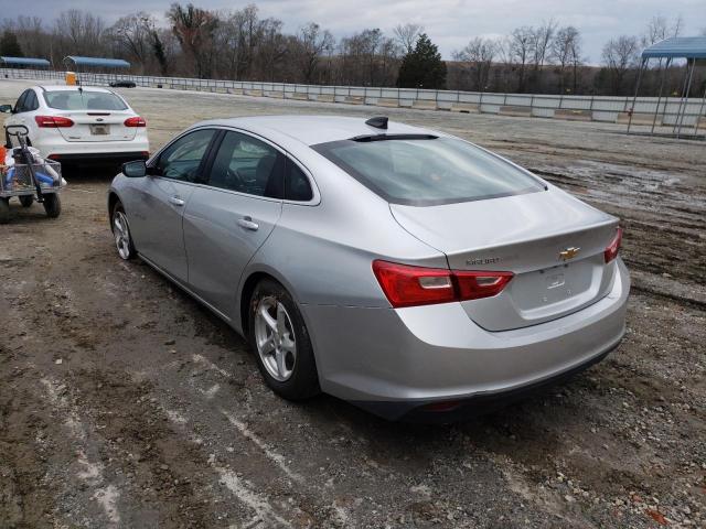 1G1ZB5ST4GF213412 - 2016 CHEVROLET MALIBU LS GRAY photo 2