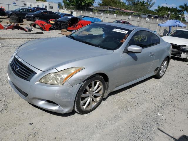 JNKCV64E88M109977 - 2008 INFINITI G37 BASE GRAY photo 1