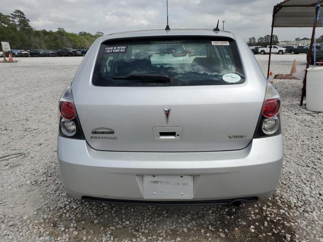 5Y2SP6E00AZ417440 - 2010 PONTIAC VIBE SILVER photo 6