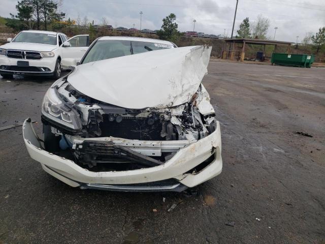 1HGCR2F81HA148967 - 2017 HONDA ACCORD EXL WHITE photo 5