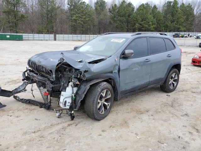 1C4PJMBS5EW189332 - 2014 JEEP CHEROKEE TRAILHAWK GRAY photo 1