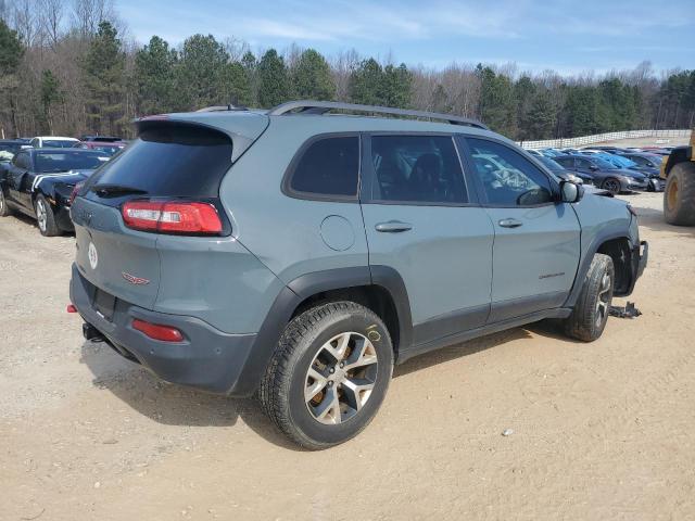 1C4PJMBS5EW189332 - 2014 JEEP CHEROKEE TRAILHAWK GRAY photo 3
