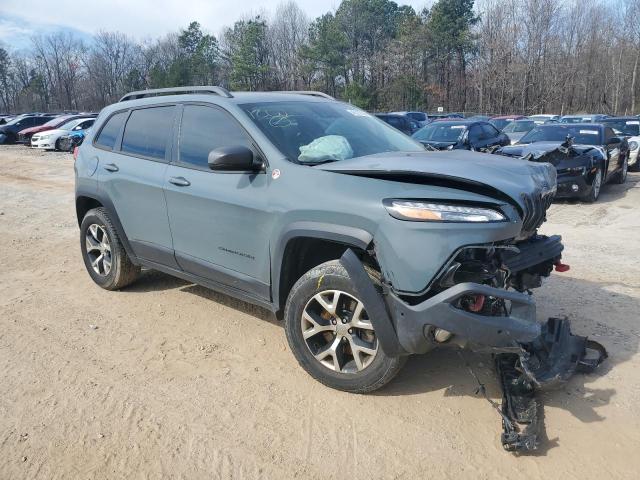 1C4PJMBS5EW189332 - 2014 JEEP CHEROKEE TRAILHAWK GRAY photo 4