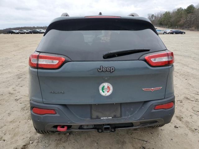 1C4PJMBS5EW189332 - 2014 JEEP CHEROKEE TRAILHAWK GRAY photo 6