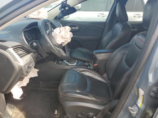 1C4PJMBS5EW189332 - 2014 JEEP CHEROKEE TRAILHAWK GRAY photo 7