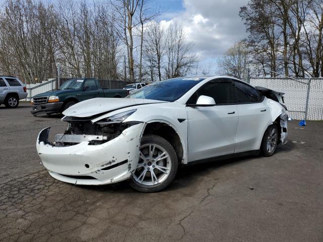 5YJYGDEE2MF090432 - 2021 TESLA MODEL Y WHITE photo 1