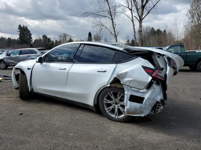 5YJYGDEE2MF090432 - 2021 TESLA MODEL Y WHITE photo 2