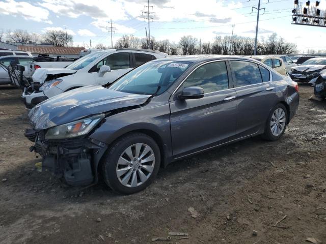 1HGCR2F89DA262709 - 2013 HONDA ACCORD EXL GRAY photo 1