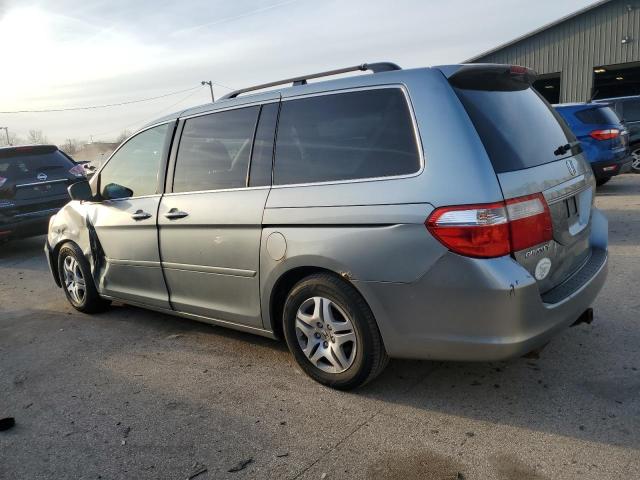 5FNRL38427B029096 - 2007 HONDA ODYSSEY EX SILVER photo 2