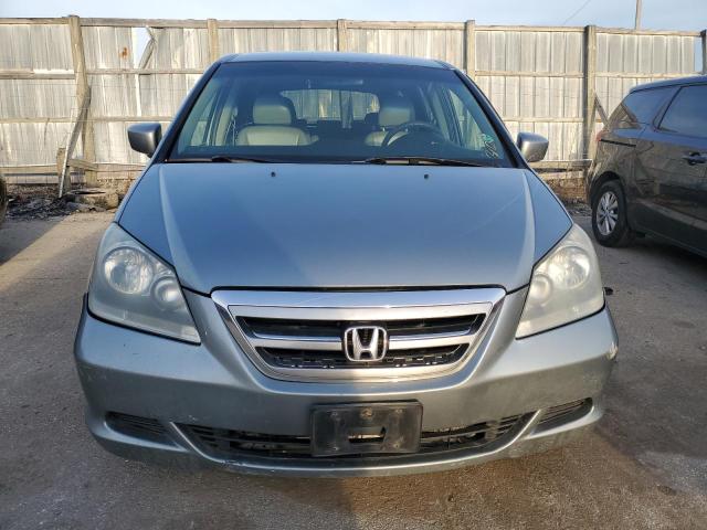 5FNRL38427B029096 - 2007 HONDA ODYSSEY EX SILVER photo 5