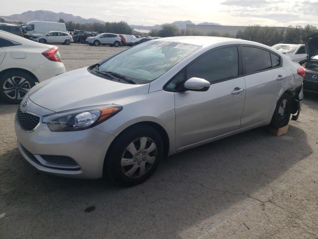 KNAFK4A63F5425736 - 2015 KIA FORTE LX SILVER photo 1