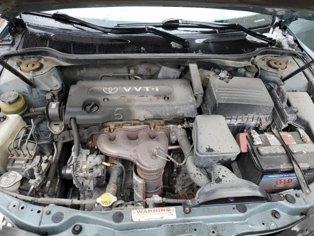 4T1BE46K67U604516 - 2007 TOYOTA CAMRY CE GREEN photo 11