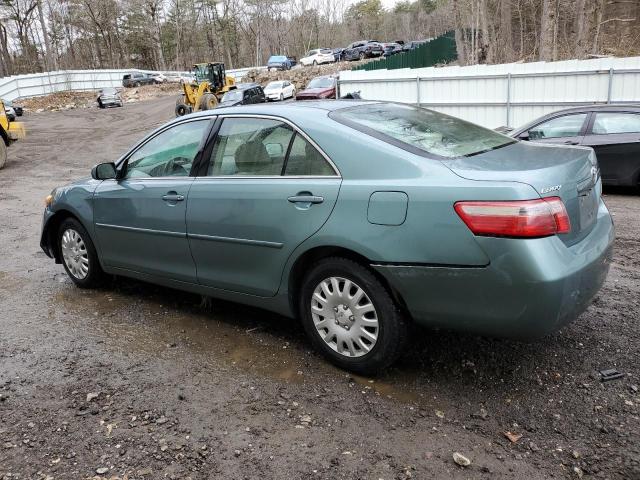 4T1BE46K67U604516 - 2007 TOYOTA CAMRY CE GREEN photo 2