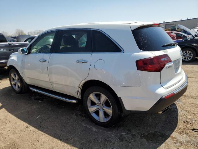 2HNYD2H25CH543069 - 2012 ACURA MDX WHITE photo 2