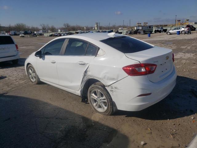 1G1BE5SM9H7213628 - 2017 CHEVROLET CRUZE LT WHITE photo 2