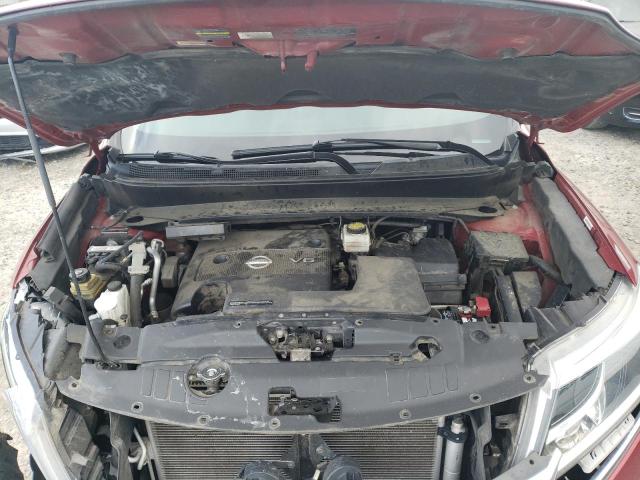 5N1AR2MM0DC609155 - 2013 NISSAN PATHFINDER S BURGUNDY photo 12