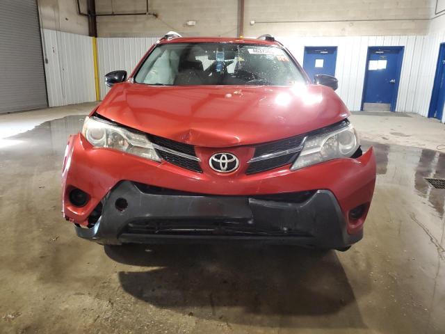 2T3BFREV4DW017322 - 2013 TOYOTA RAV4 LE RED photo 5