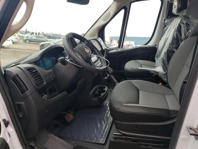 3C6LRVDG0PE604731 - 2023 RAM PROMASTER 2500 HIGH Ақ фото 7