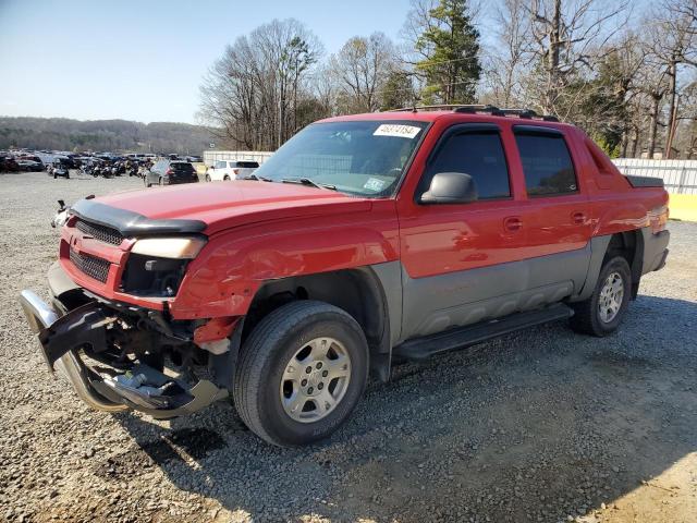 3GNEK13T12G147820 - 2002 CHEVROLET AVALANCHE K1500 RED photo 1