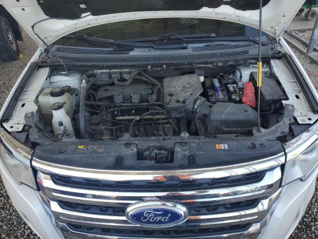 2FMDK4JC5DBC40415 - 2013 FORD EDGE SEL WHITE photo 12