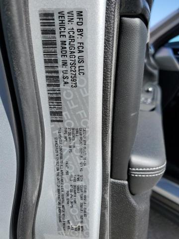 1C4RJGAG7SC275973 - 2025 JEEP GRAND CHER LAREDO SILVER photo 13