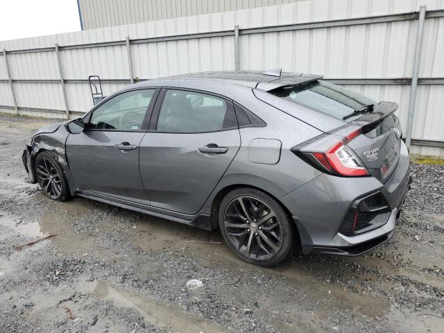 SHHFK7H95LU217242 - 2020 HONDA CIVIC SPORT TOURING GRAY photo 2