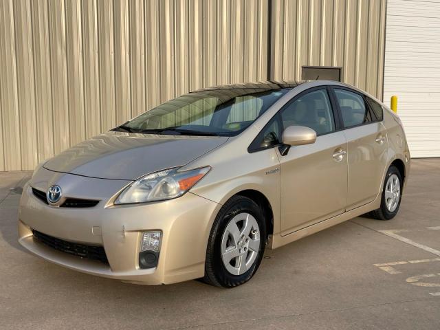 JTDKN3DU1A1240226 - 2010 TOYOTA PRIUS GOLD photo 2