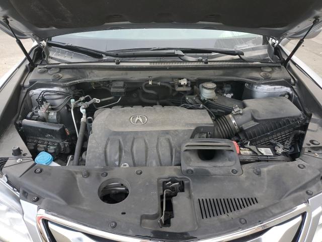 5J8TB4H74GL013201 - 2016 ACURA RDX ADVANCE SILVER photo 12