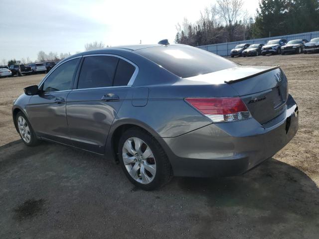 1HGCP26708A811720 - 2008 HONDA ACCORD EX GRAY photo 2