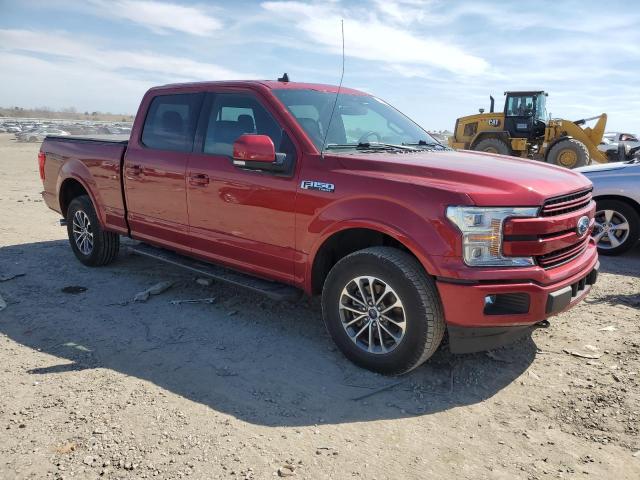 1FTFW1E4XKKD72849 - 2019 FORD F150 SUPERCREW RED photo 4