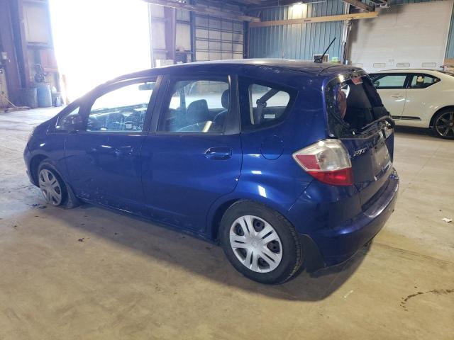 JHMGE87289C002109 - 2009 HONDA FIT BLUE photo 2