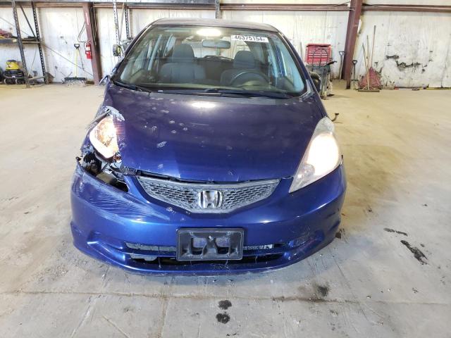 JHMGE87289C002109 - 2009 HONDA FIT BLUE photo 5