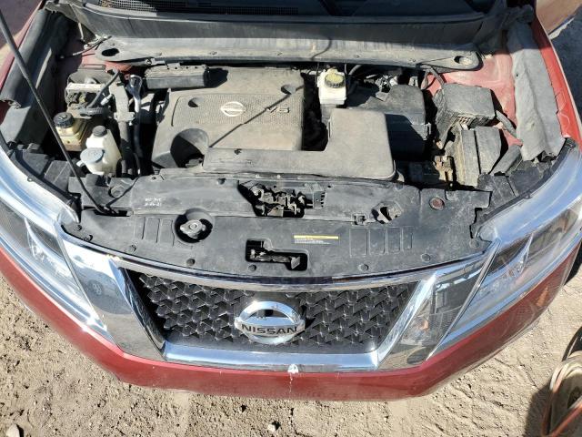 5N1AR2MM2DC662942 - 2013 NISSAN PATHFINDER S RED photo 11