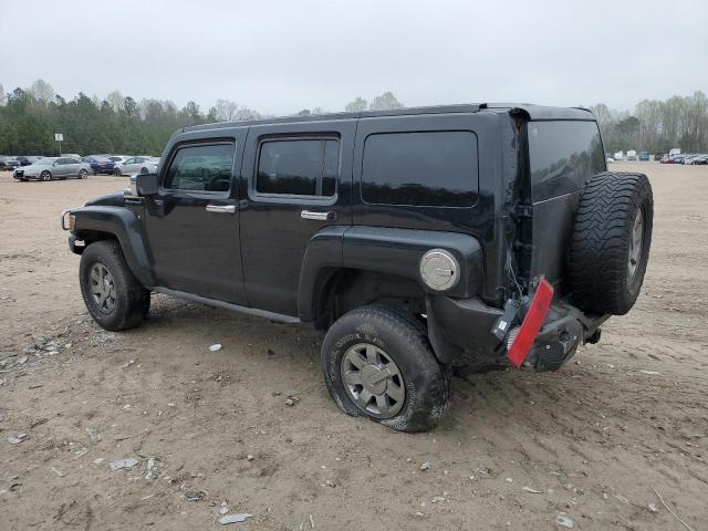 5GTDN13E678147265 - 2007 HUMMER H3 BLACK photo 2