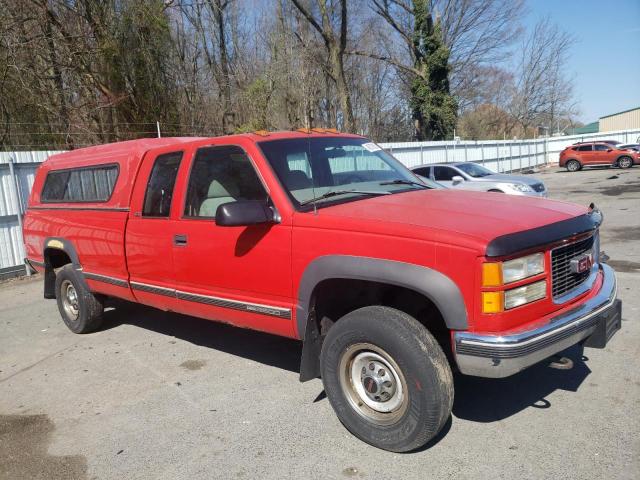 1GTGK29R7VE522463 - 1997 GMC SIERRA K2500 RED photo 4