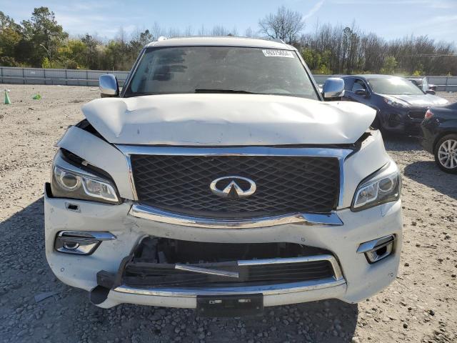 JN8AZ2NF3F9572434 - 2015 INFINITI QX80 WHITE photo 5