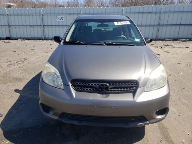 2T1KR32E75C475358 - 2005 TOYOTA MATRIX XR GRAY photo 5